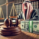 Corporate lawyer in Saudi Arabia handling business disputes